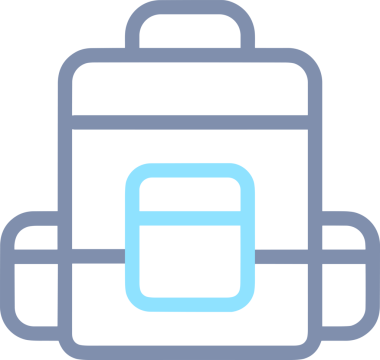 Web ve Grafiksel Tasarım için Minimalist Torba Simgesi Tasarım Biçimi Siyah ve Beyaz PNG