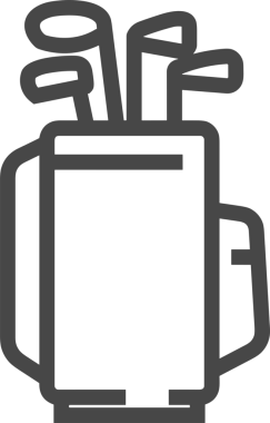 Web ve Grafiksel Tasarım için Minimalist Torba Simgesi Tasarım Biçimi Siyah ve Beyaz PNG