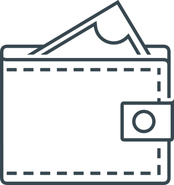 Web ve Grafiksel Tasarım için Minimalist Torba Simgesi Tasarım Biçimi Siyah ve Beyaz PNG