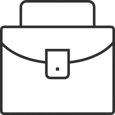 Web ve Grafiksel Tasarım için Minimalist Torba Simgesi Tasarım Biçimi Siyah ve Beyaz PNG