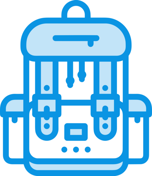 Web ve Grafiksel Tasarım için Minimalist Torba Simgesi Tasarım Biçimi Siyah ve Beyaz PNG