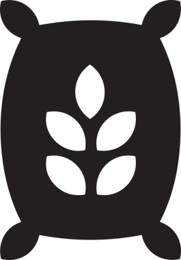 Web ve Grafiksel Tasarım için Minimalist Torba Simgesi Tasarım Biçimi Siyah ve Beyaz PNG