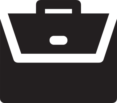 Web ve Grafiksel Tasarım için Minimalist Torba Simgesi Tasarım Biçimi Siyah ve Beyaz PNG