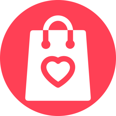 Web ve Grafiksel Tasarım için Minimalist Torba Simgesi Tasarım Biçimi Siyah ve Beyaz PNG