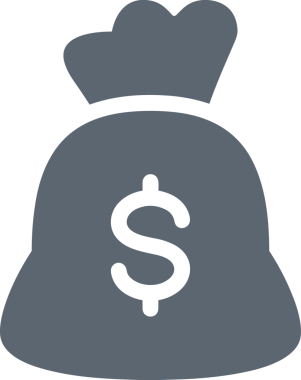 Web ve Grafiksel Tasarım için Minimalist Torba Simgesi Tasarım Biçimi Siyah ve Beyaz PNG