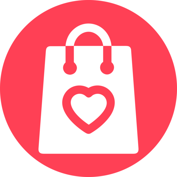 Web ve Grafiksel Tasarım için Minimalist Torba Simgesi Tasarım Biçimi Siyah ve Beyaz PNG