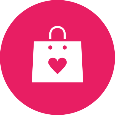 Web ve Grafiksel Tasarım için Minimalist Torba Simgesi Tasarım Biçimi Siyah ve Beyaz PNG