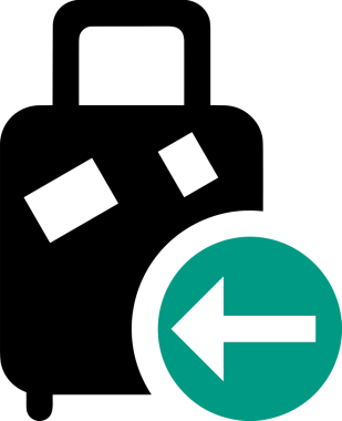 Web ve Grafiksel Tasarım için Minimalist Torba Simgesi Tasarım Biçimi Siyah ve Beyaz PNG