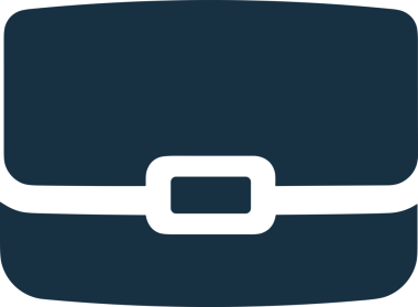 Web ve Grafiksel Tasarım için Minimalist Torba Simgesi Tasarım Biçimi Siyah ve Beyaz PNG