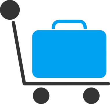 Web ve Grafiksel Tasarım için Minimalist Torba Simgesi Tasarım Biçimi Siyah ve Beyaz PNG