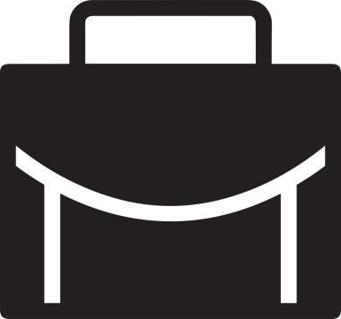 Web ve Grafiksel Tasarım için Minimalist Torba Simgesi Tasarım Biçimi Siyah ve Beyaz PNG