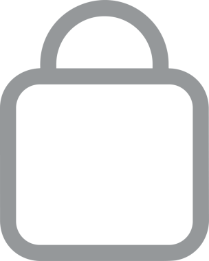 Web ve Grafiksel Tasarım için Minimalist Torba Simgesi Tasarım Biçimi Siyah ve Beyaz PNG