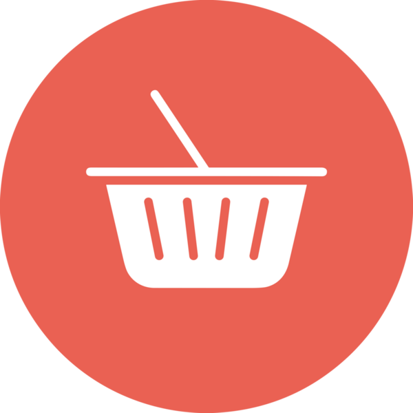 Web ve Grafiksel Tasarım için Minimalist Torba Simgesi Tasarım Biçimi Siyah ve Beyaz PNG