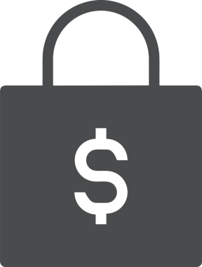 Web ve Grafiksel Tasarım için Minimalist Torba Simgesi Tasarım Biçimi Siyah ve Beyaz PNG