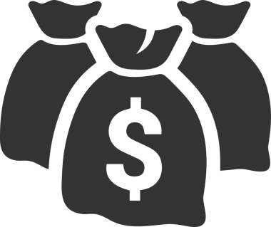 Web ve Grafiksel Tasarım için Minimalist Torba Simgesi Tasarım Biçimi Siyah ve Beyaz PNG