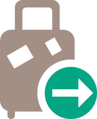 Web ve Grafiksel Tasarım için Minimalist Torba Simgesi Tasarım Biçimi Siyah ve Beyaz PNG