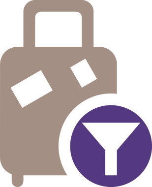 Web ve Grafiksel Tasarım için Minimalist Torba Simgesi Tasarım Biçimi Siyah ve Beyaz PNG