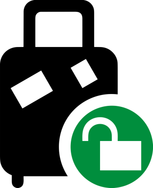 Web ve Grafiksel Tasarım için Minimalist Torba Simgesi Tasarım Biçimi Siyah ve Beyaz PNG