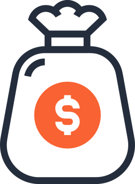 Web ve Grafiksel Tasarım için Minimalist Torba Simgesi Tasarım Biçimi Siyah ve Beyaz PNG