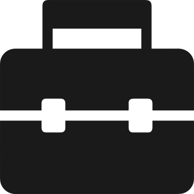 Web ve Grafiksel Tasarım için Minimalist Torba Simgesi Tasarım Biçimi Siyah ve Beyaz PNG