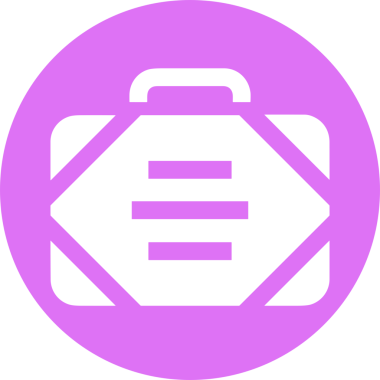 Web ve Grafiksel Tasarım için Minimalist Torba Simgesi Tasarım Biçimi Siyah ve Beyaz PNG