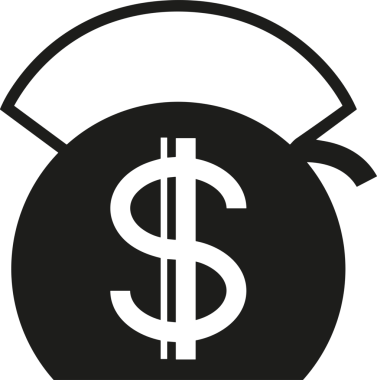 Web ve Grafiksel Tasarım için Minimalist Torba Simgesi Tasarım Biçimi Siyah ve Beyaz PNG