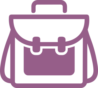 Web ve Grafiksel Tasarım için Minimalist Torba Simgesi Tasarım Biçimi Siyah ve Beyaz PNG