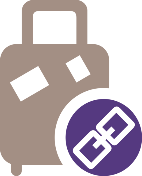 Web ve Grafiksel Tasarım için Minimalist Torba Simgesi Tasarım Biçimi Siyah ve Beyaz PNG