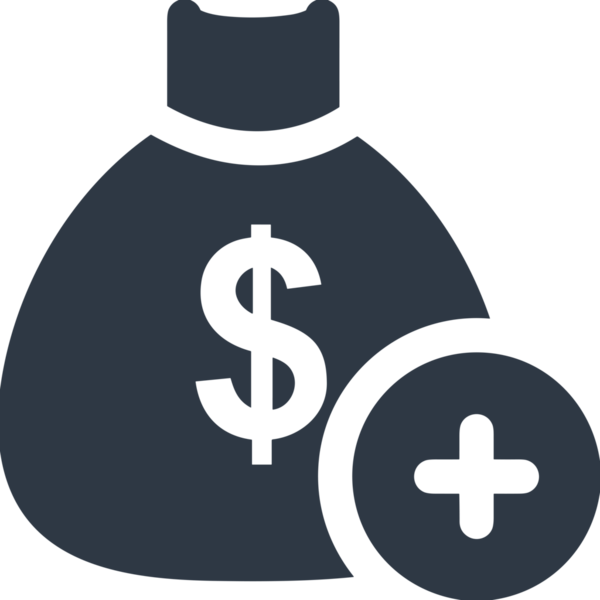 Web ve Grafiksel Tasarım için Minimalist Torba Simgesi Tasarım Biçimi Siyah ve Beyaz PNG