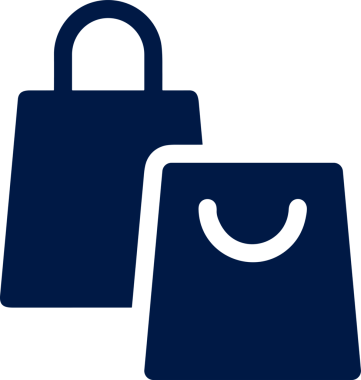 Web ve Grafiksel Tasarım için Minimalist Torba Simgesi Tasarım Biçimi Siyah ve Beyaz PNG