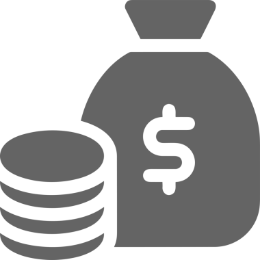 Web ve Grafiksel Tasarım için Minimalist Torba Simgesi Tasarım Biçimi Siyah ve Beyaz PNG