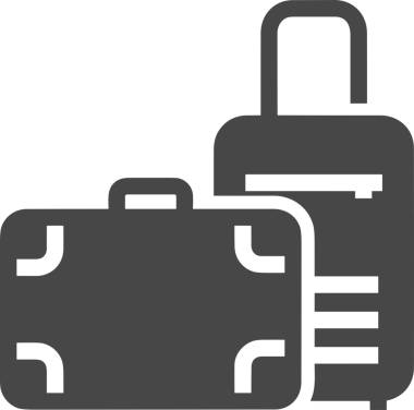 Web ve Grafiksel Tasarım için Minimalist Torba Simgesi Tasarım Biçimi Siyah ve Beyaz PNG