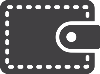 Web ve Grafiksel Tasarım için Minimalist Torba Simgesi Tasarım Biçimi Siyah ve Beyaz PNG