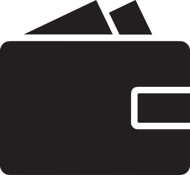 Web ve Grafiksel Tasarım için Minimalist Torba Simgesi Tasarım Biçimi Siyah ve Beyaz PNG