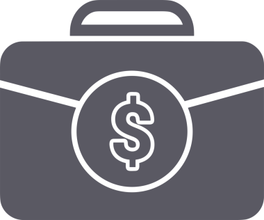 Web ve Grafiksel Tasarım için Minimalist Torba Simgesi Tasarım Biçimi Siyah ve Beyaz PNG