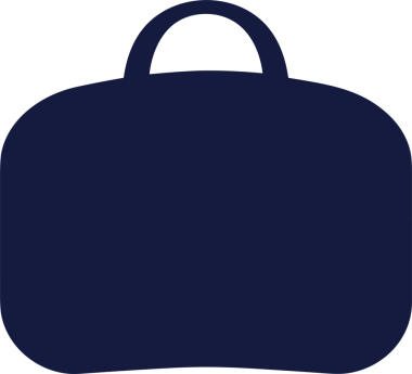 Web ve Grafiksel Tasarım için Minimalist Torba Simgesi Tasarım Biçimi Siyah ve Beyaz PNG