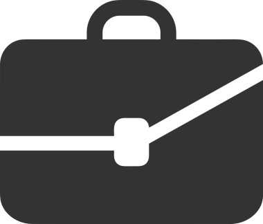 Web ve Grafiksel Tasarım için Minimalist Torba Simgesi Tasarım Biçimi Siyah ve Beyaz PNG