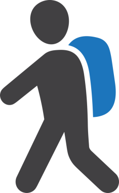 Web ve Grafiksel Tasarım için Minimalist Torba Simgesi Tasarım Biçimi Siyah ve Beyaz PNG