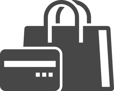 Web ve Grafiksel Tasarım için Minimalist Torba Simgesi Tasarım Biçimi Siyah ve Beyaz PNG