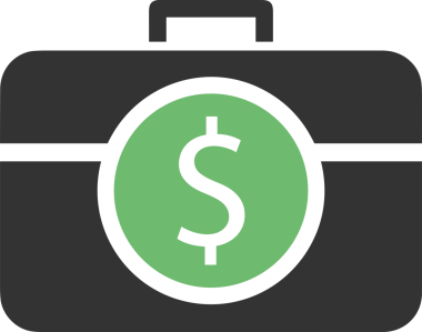 Web ve Grafiksel Tasarım için Minimalist Torba Simgesi Tasarım Biçimi Siyah ve Beyaz PNG