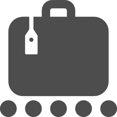 Web ve Grafiksel Tasarım için Minimalist Torba Simgesi Tasarım Biçimi Siyah ve Beyaz PNG