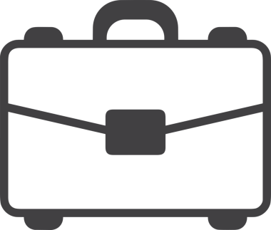 Web ve Grafiksel Tasarım için Minimalist Torba Simgesi Tasarım Biçimi Siyah ve Beyaz PNG