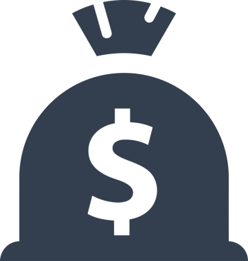 Web ve Grafiksel Tasarım için Minimalist Torba Simgesi Tasarım Biçimi Siyah ve Beyaz PNG