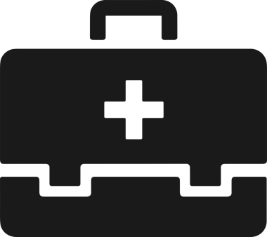 Web ve Grafiksel Tasarım için Minimalist Torba Simgesi Tasarım Biçimi Siyah ve Beyaz PNG