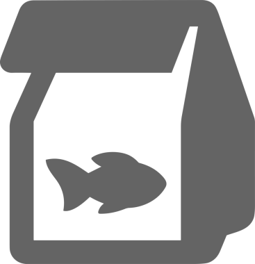 Web ve Grafiksel Tasarım için Minimalist Torba Simgesi Tasarım Biçimi Siyah ve Beyaz PNG