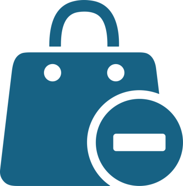 Web ve Grafiksel Tasarım için Minimalist Torba Simgesi Tasarım Biçimi Siyah ve Beyaz PNG