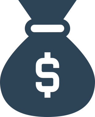 Web ve Grafiksel Tasarım için Minimalist Torba Simgesi Tasarım Biçimi Siyah ve Beyaz PNG