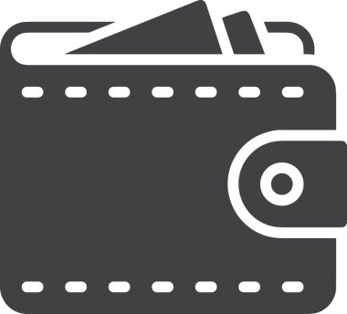 Web ve Grafiksel Tasarım için Minimalist Torba Simgesi Tasarım Biçimi Siyah ve Beyaz PNG