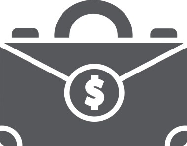 Web ve Grafiksel Tasarım için Minimalist Torba Simgesi Tasarım Biçimi Siyah ve Beyaz PNG