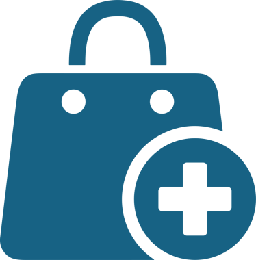 Web ve Grafiksel Tasarım için Minimalist Torba Simgesi Tasarım Biçimi Siyah ve Beyaz PNG